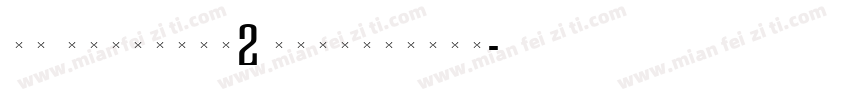 Sh EuropaNr2 MediumCond字体转换
